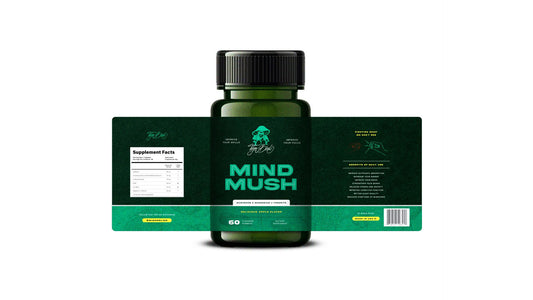 Mind mush Memory Recovery, Lions Mane and Magnesium L-Threonate, Improve Your Sleep, Energy and Focus