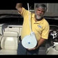 Hosemaster wash-down hose recoil system for boats