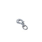 5/16 Inch Swivel Hook with Latch - 316 Marine Grade Stainless Steel top angle